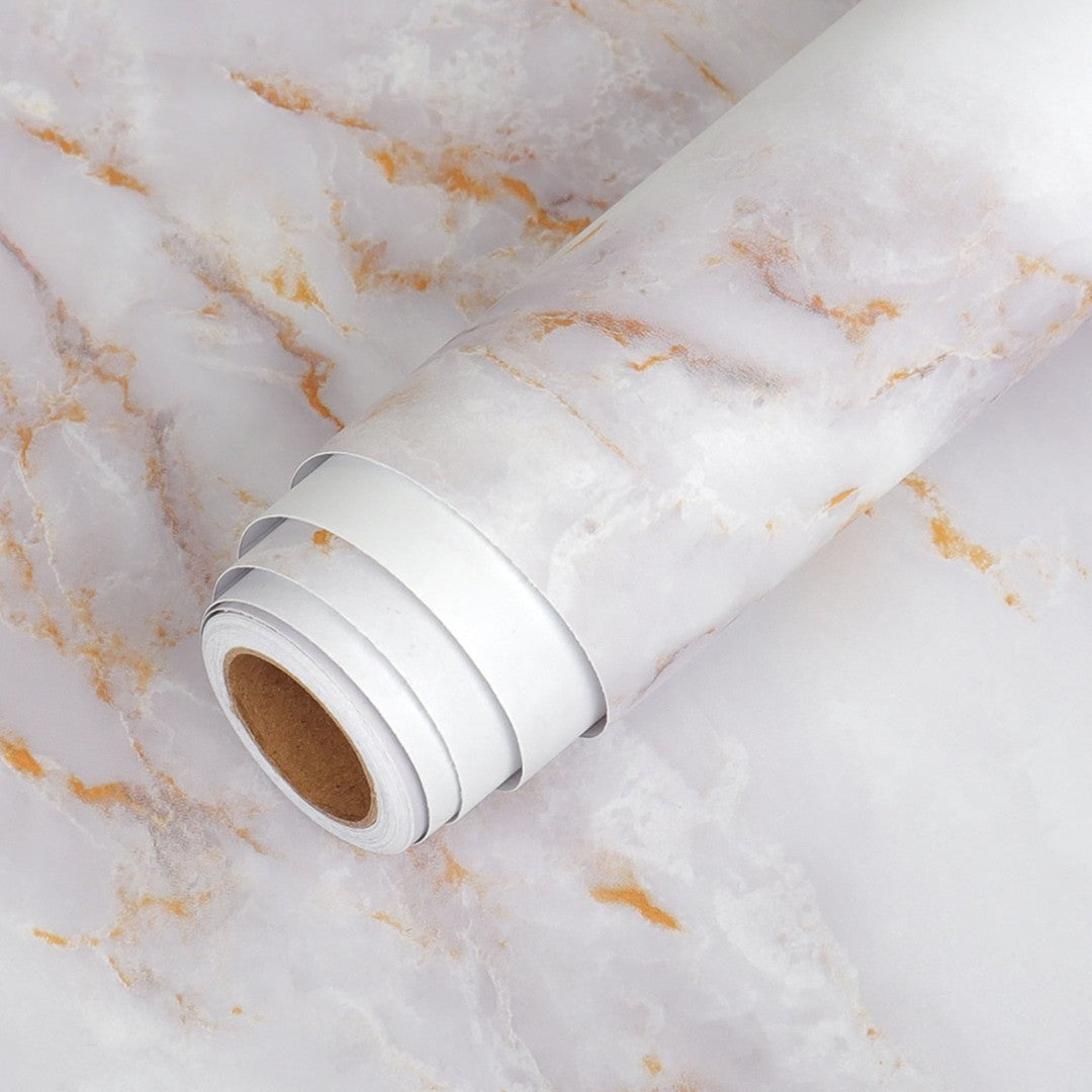 Marble effect self-adhesive worktop vinyl - product photo 9