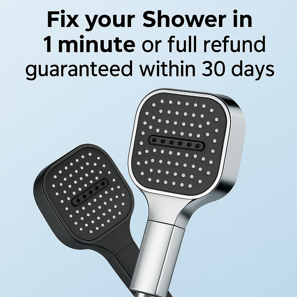 High-pressure filtered shower head - product photo 7