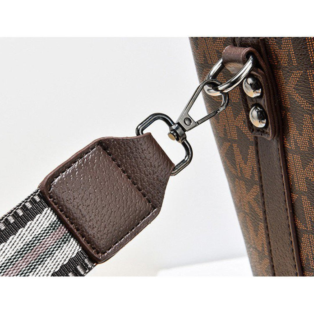 Woman wearing the Cassia women's casual pocket detail bag, 10 view