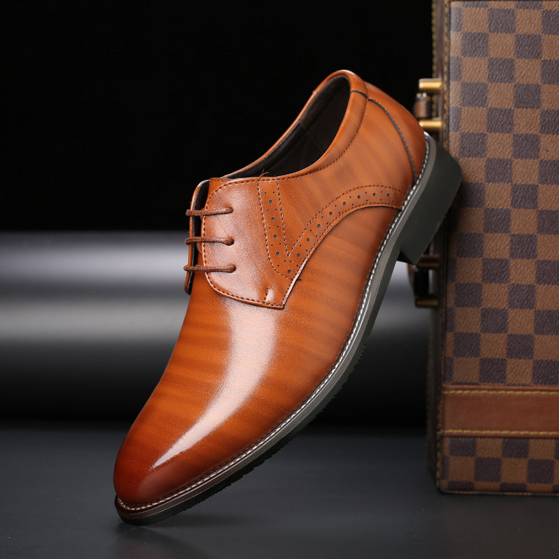 Harrison | Men's Lace-Up Brogue Oxford Formal Shoes