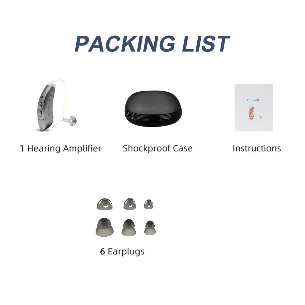 Behind-the-ear personal sound amplifier - product photo 11