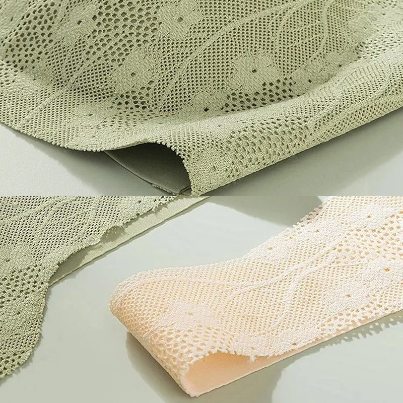 Front-fastening wire-free bra - product photo 11