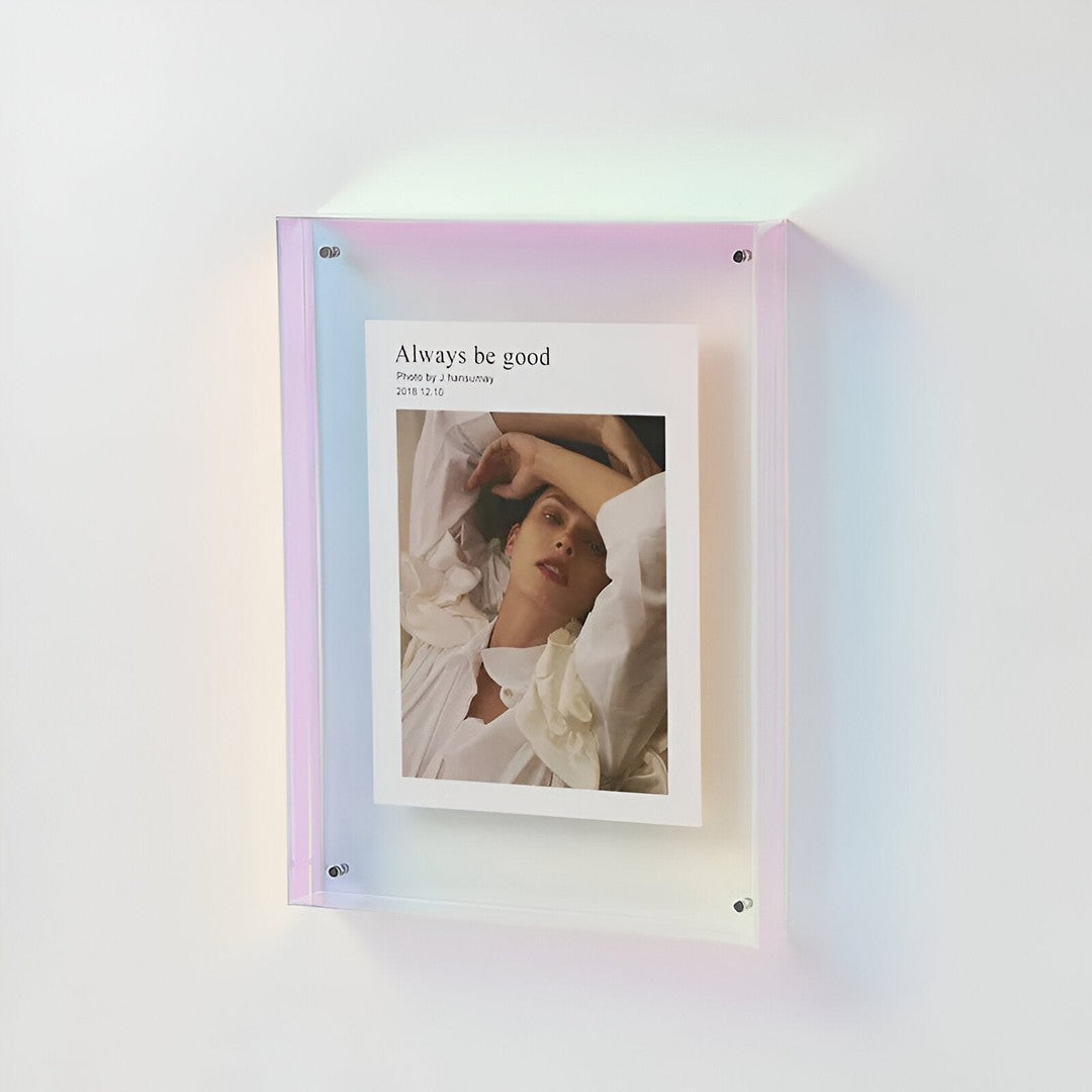 Clear acrylic photo frame - product photo 8