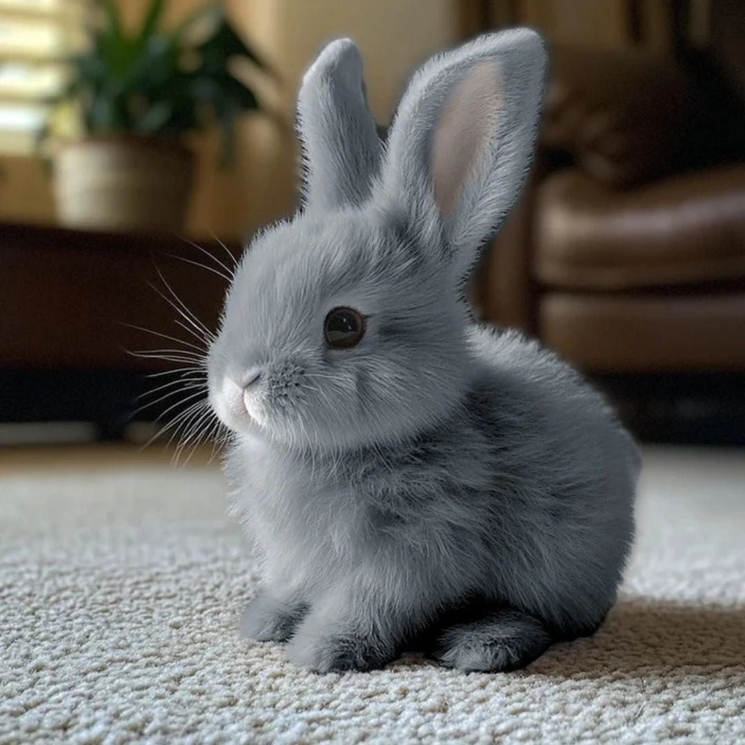Interactive plush rabbit that hops - product photo 8