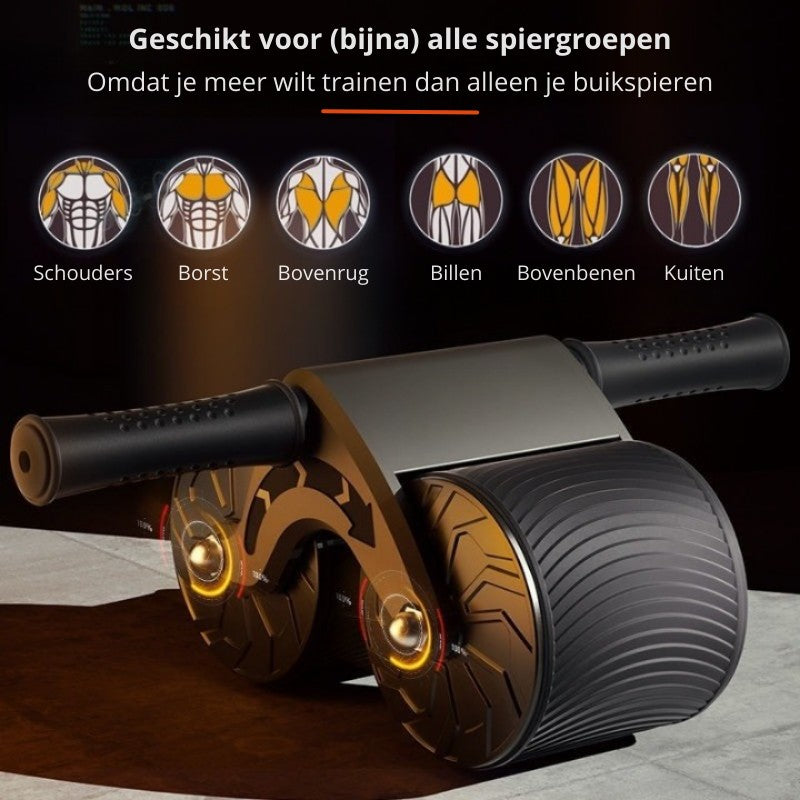 Auto-rebound ab roller wheel - product photo 2