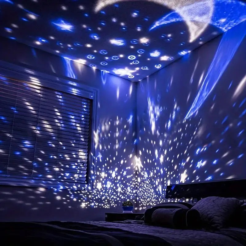 LED star projector night light - product photo 2