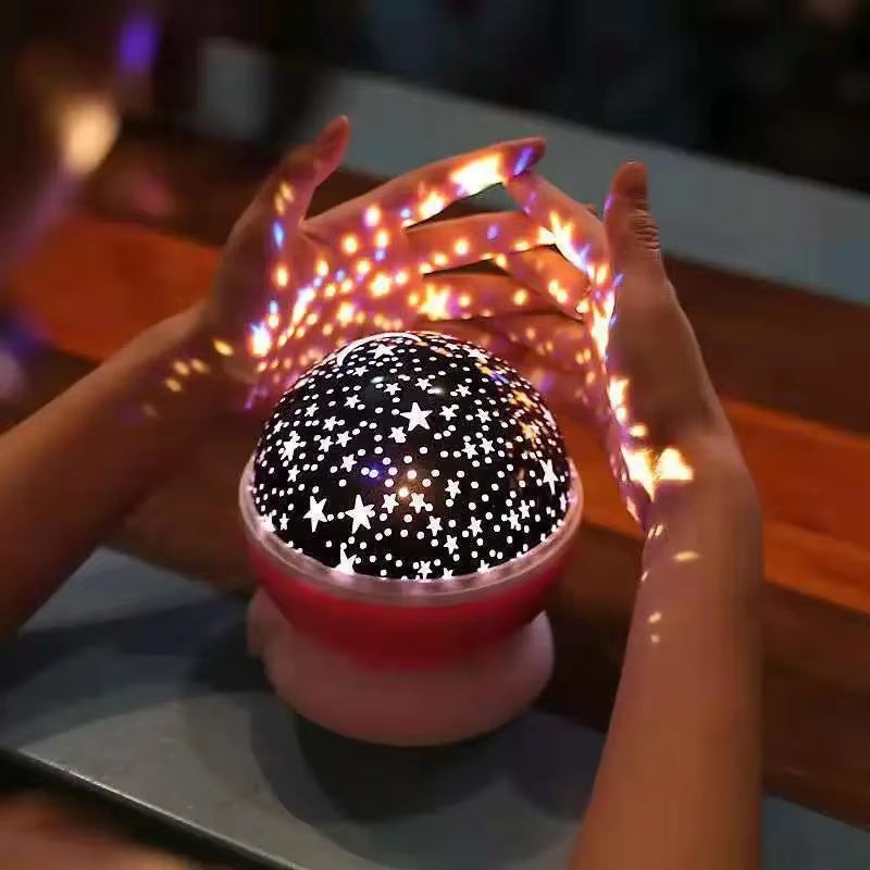 LED star projector night light - product photo 4