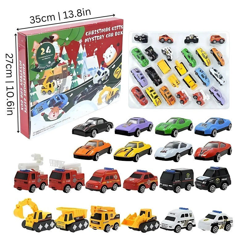Children's toy advent calendar with 24 doors - product photo 2