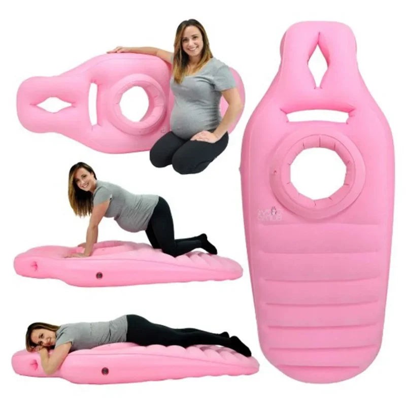 Inflatable full-length pregnancy body cushion - product photo 1