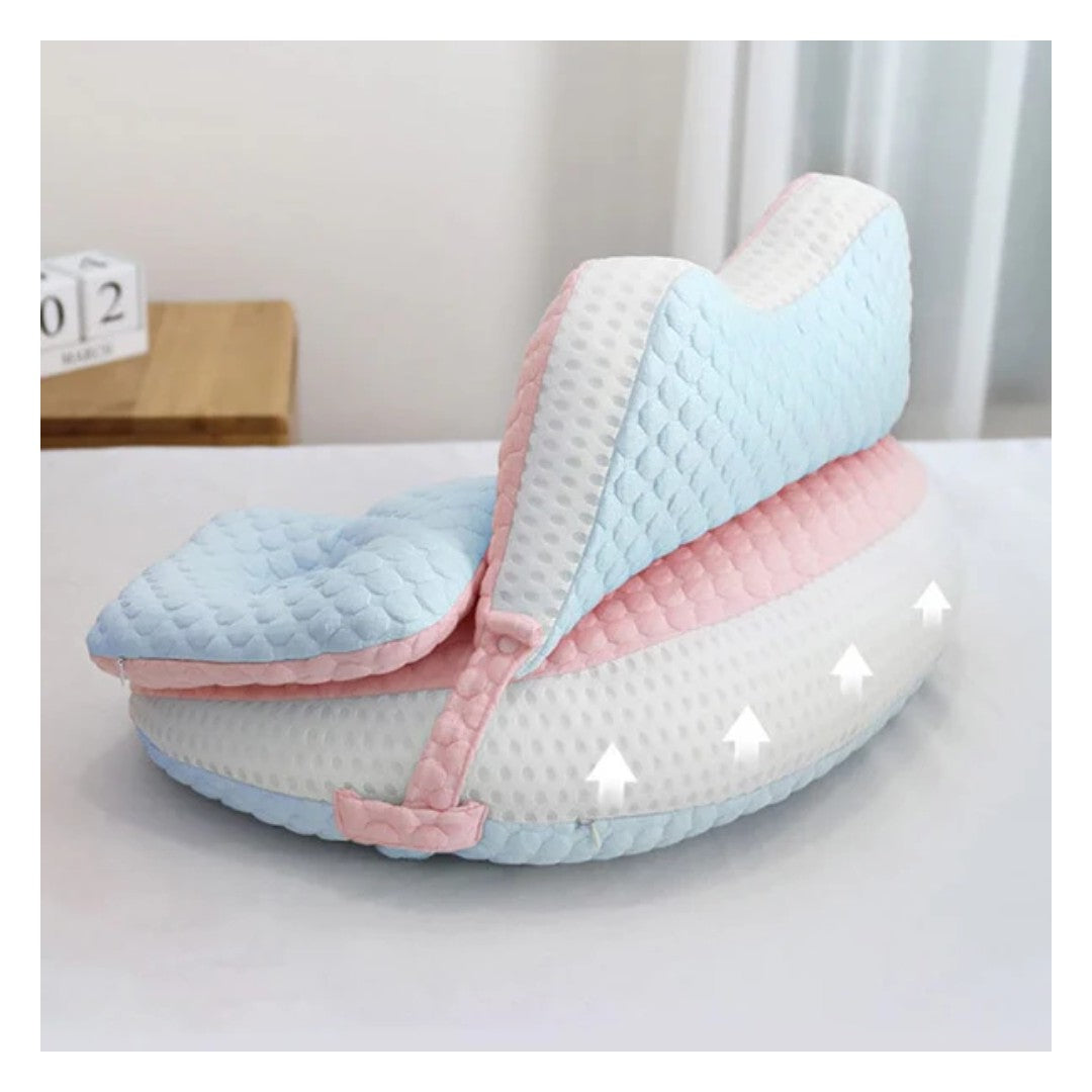 Curved nursing feeding pillow - product photo 1