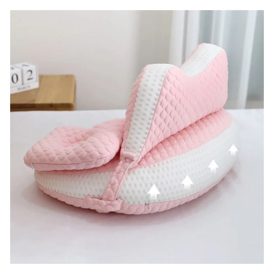 Curved nursing feeding pillow - product photo 5