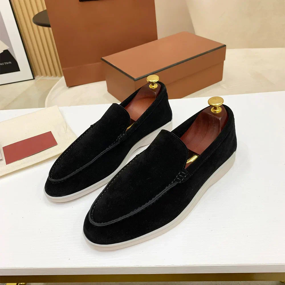 Ethan | Men's Casual Slip-On Contrast Sole Loafers