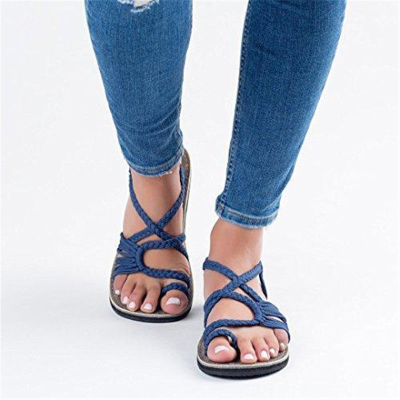 Clara | Women's Orthopedic Open Toe Flat Sandals