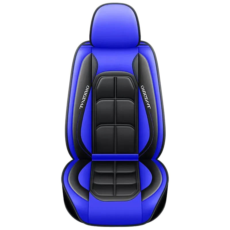 Universal PU leather front car seat covers - product photo 1