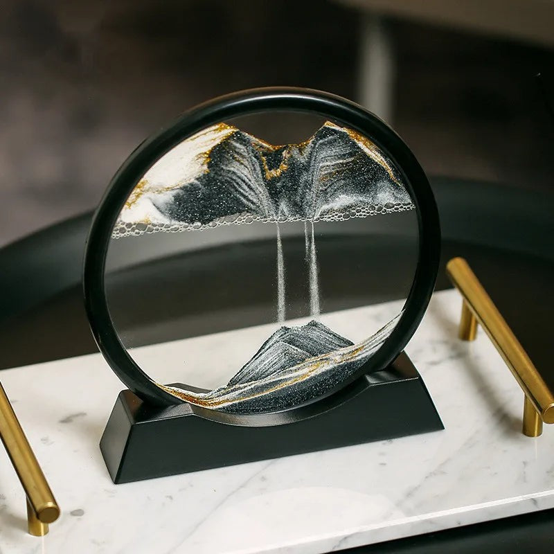 Framed moving sand art picture - product photo 6