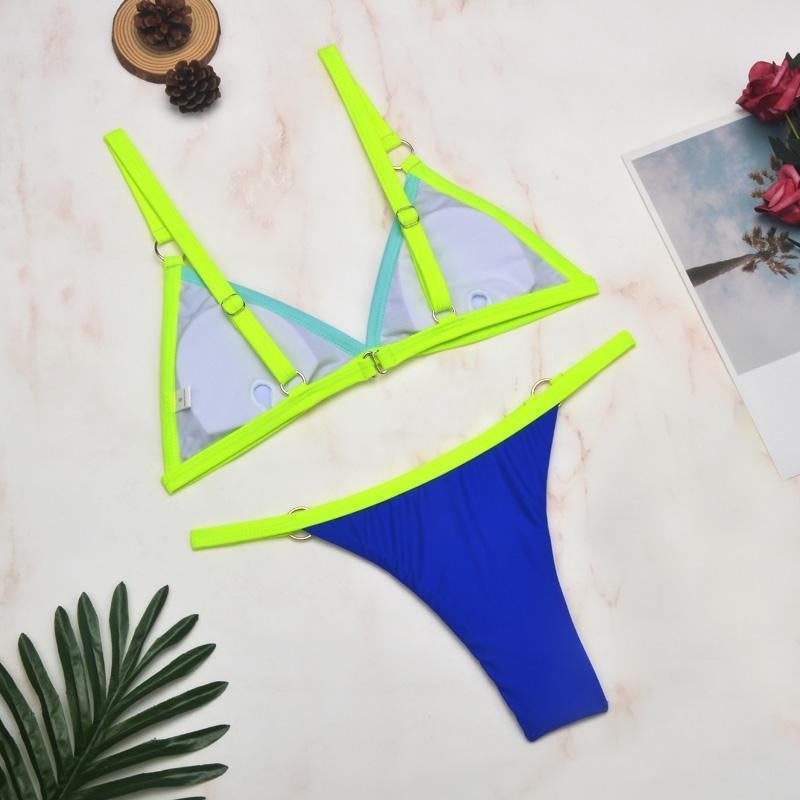 Aria | Women's Adjustable Strap Triangle Bikini Set