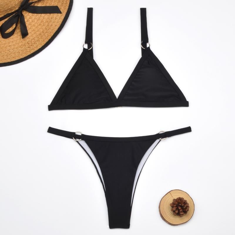 Aria | Women's Adjustable Strap Triangle Bikini Set