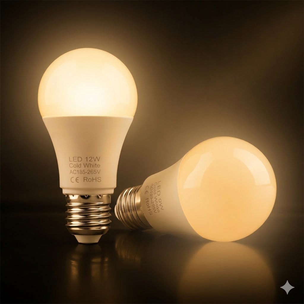 E27 warm white LED bulb - product photo 1
