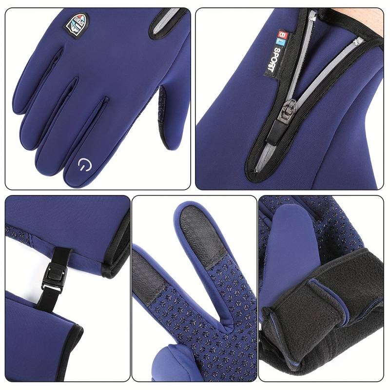 USB heated waterproof winter gloves - product photo 18