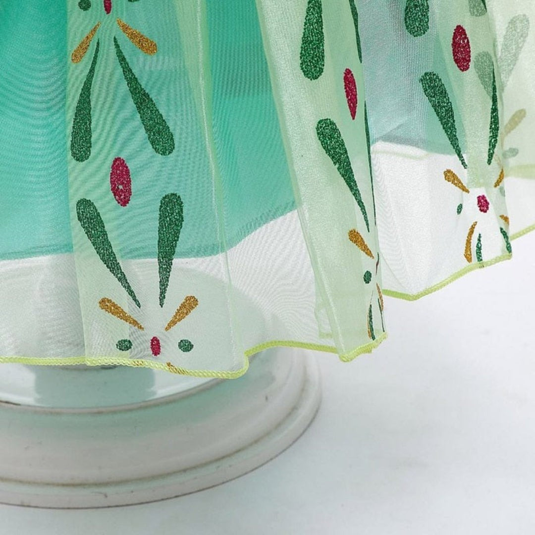 Pale green fantasy princess gown - product photo 4