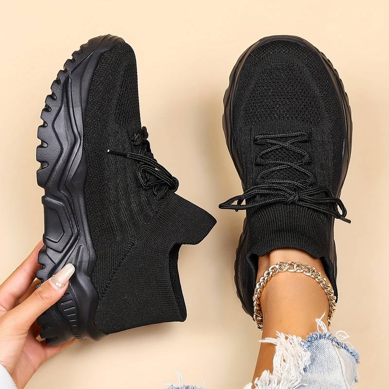 Noelle | Women's Orthopedic Lace-Up Platform Sneakers