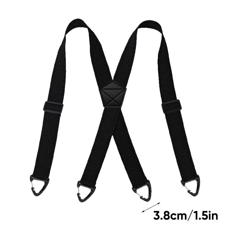 Four-clip adjustable suspenders - product photo 11