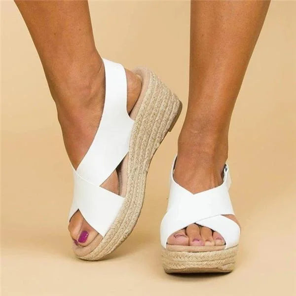 Mira | Women's Orthopedic Wedge Espadrille Sandals