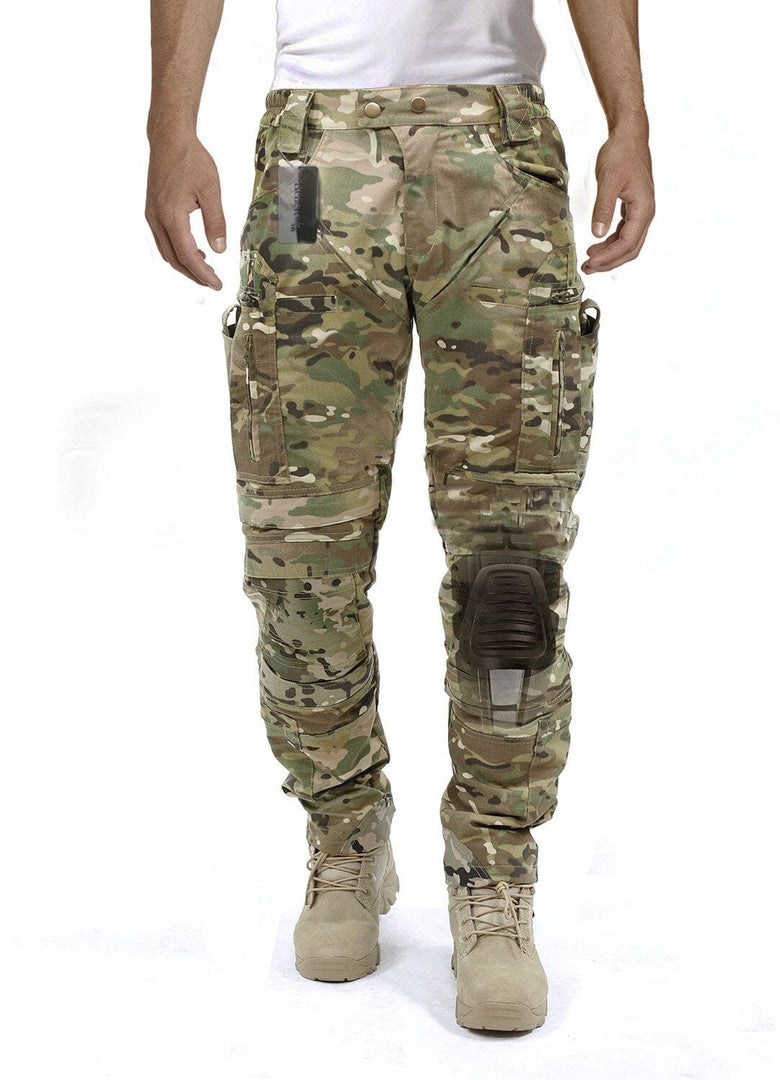 Cargo pants with built-in knee pads - product photo 10