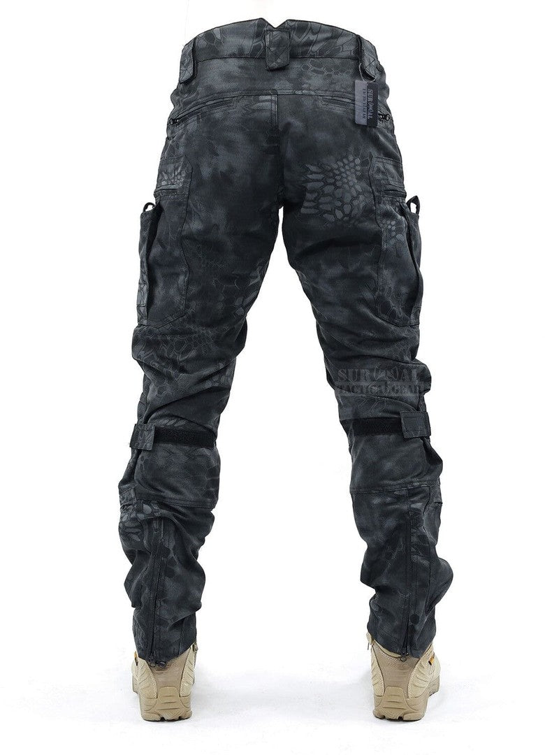 Cargo pants with built-in knee pads - product photo 13