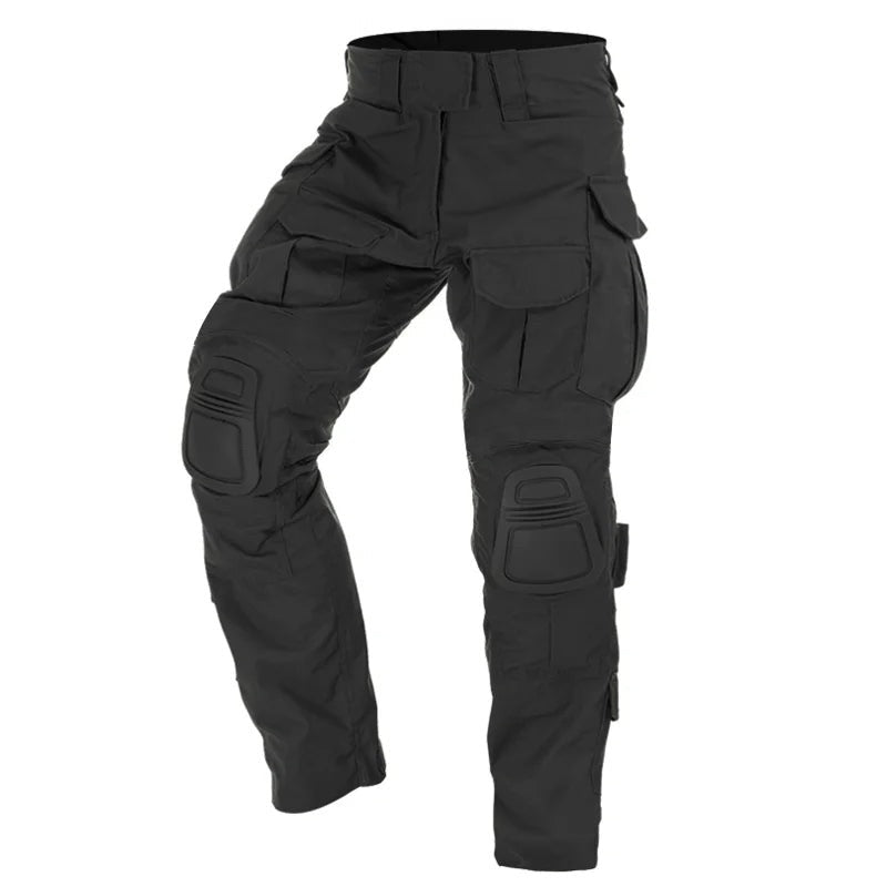 Cargo pants with built-in knee pads - product photo 3