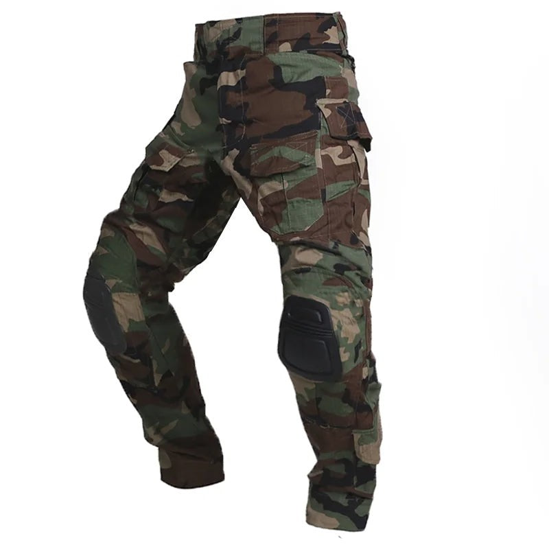 Cargo pants with built-in knee pads - product photo 7