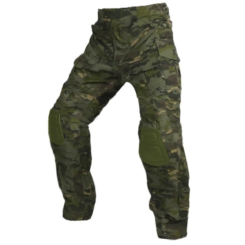 Cargo pants with built-in knee pads - product photo 8