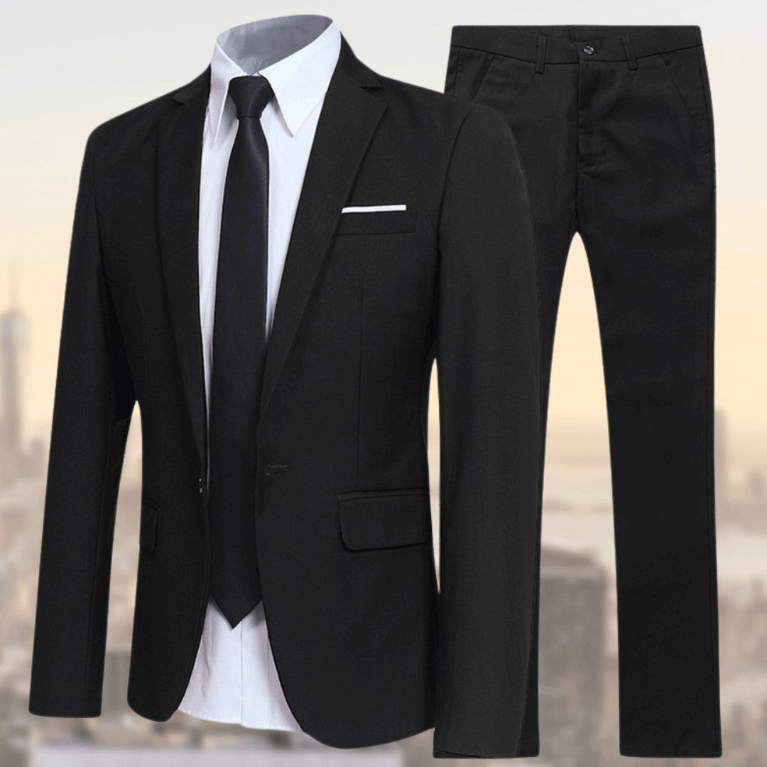 Man wearing the Finn men's elegant top, 9 view
