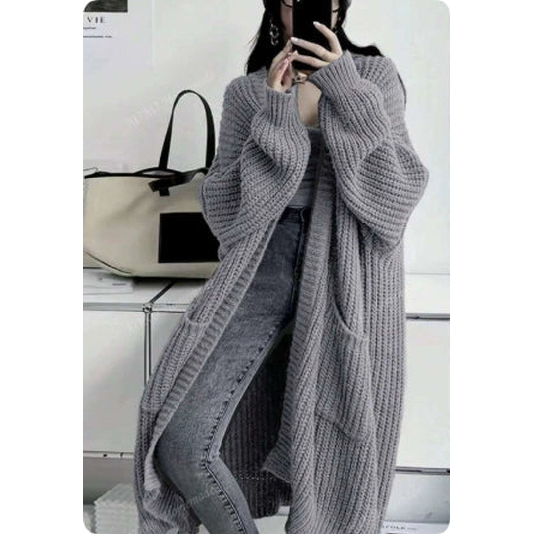 Woman wearing the Francesca women's pocket detail cardigan, 12 view