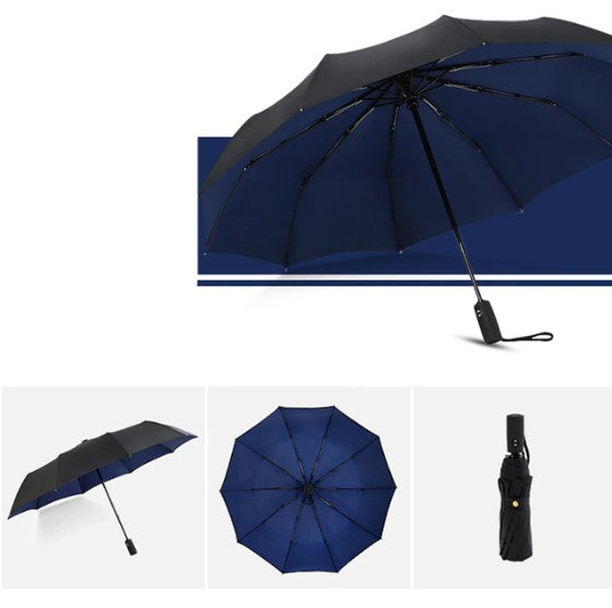 Windproof reverse-closing storm umbrella - product photo 12