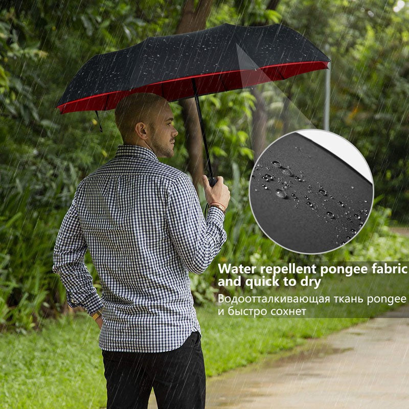 Windproof reverse-closing storm umbrella - product photo 9