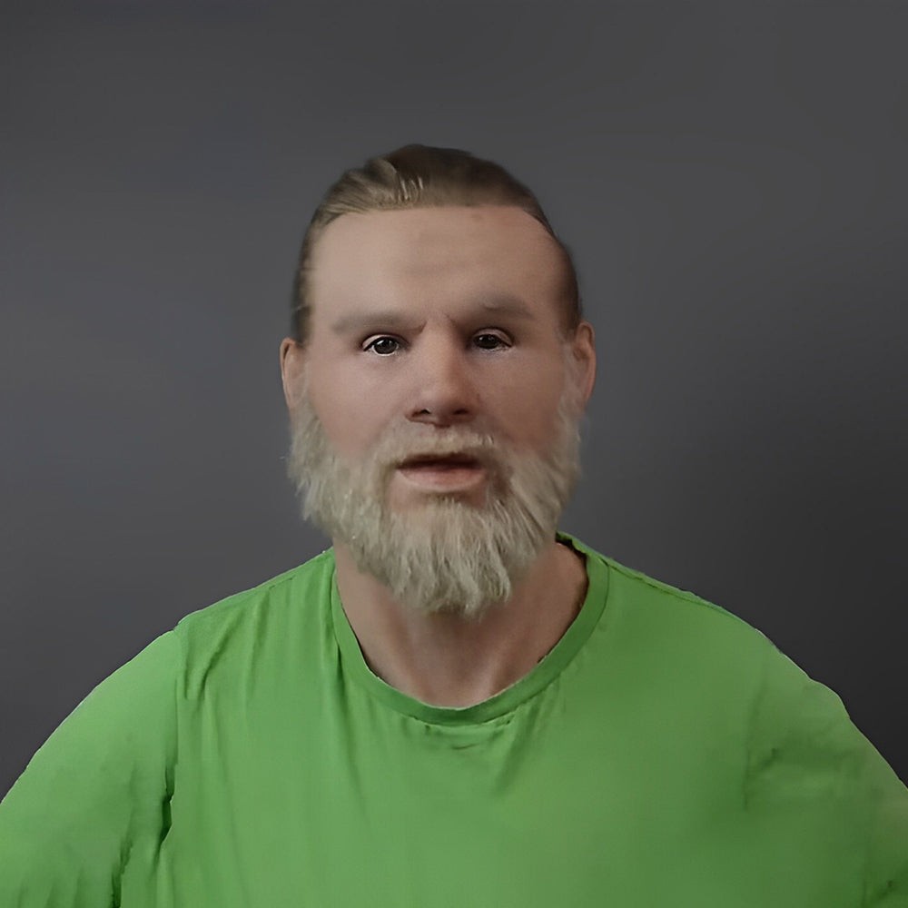 Realistic latex character mask - product photo 10