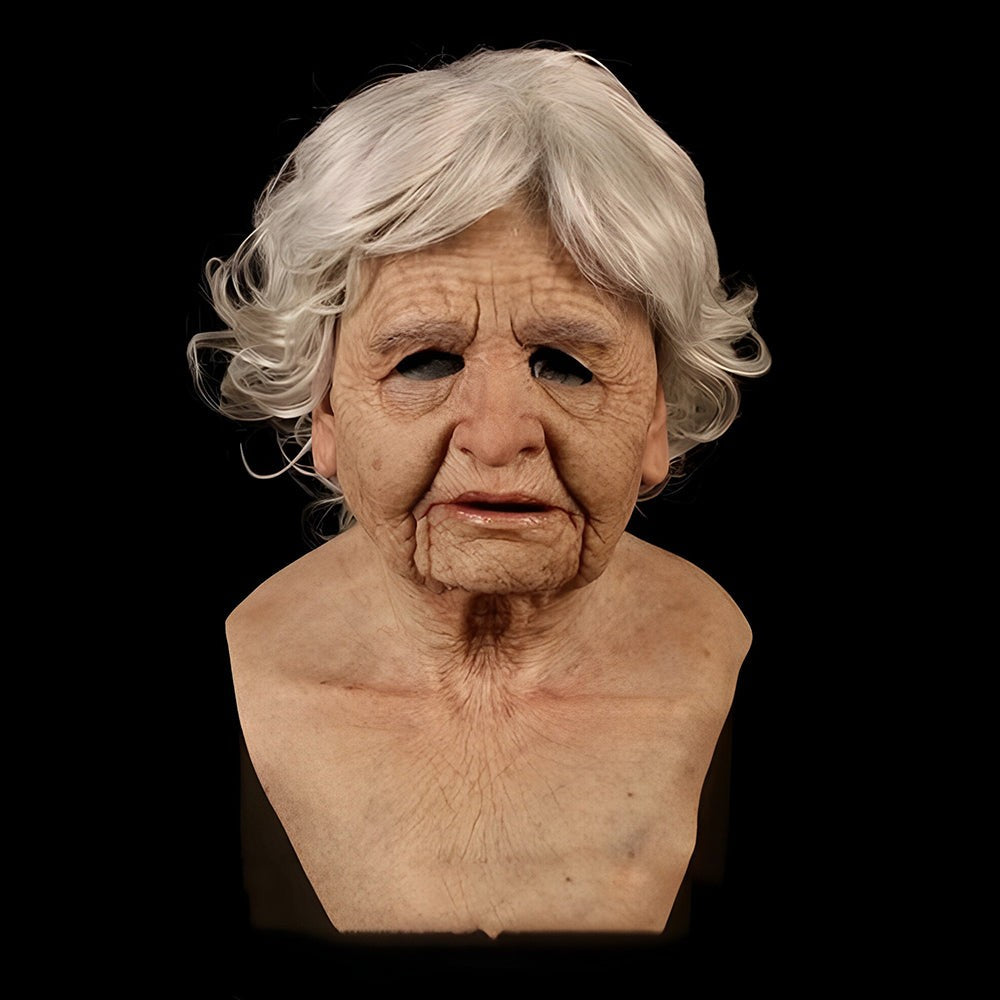 Realistic latex character mask - product photo 17