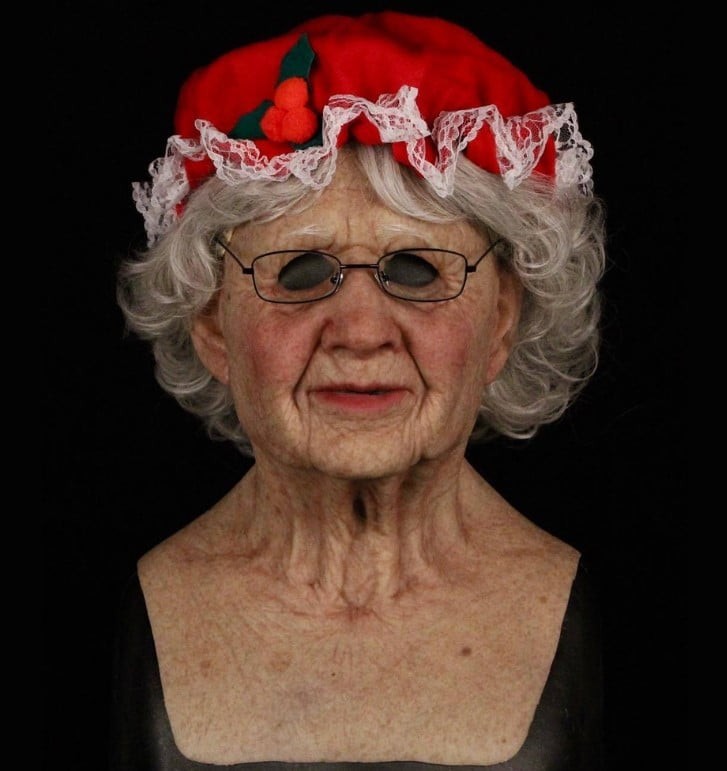 Realistic breathable latex character mask - product photo 13