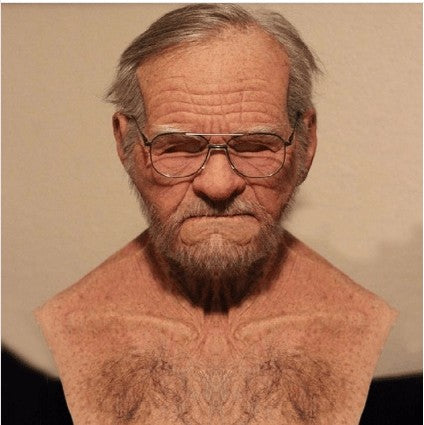 Realistic breathable latex character mask - product photo 2