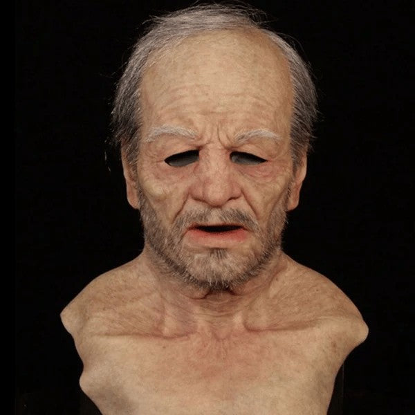 Realistic breathable latex character mask - product photo 6