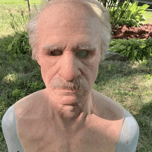 Realistic breathable latex character mask - product photo 8