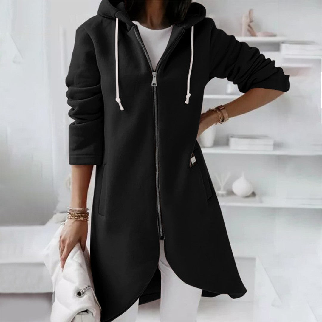 Woman wearing the Gwen women's knit vest, 8 view