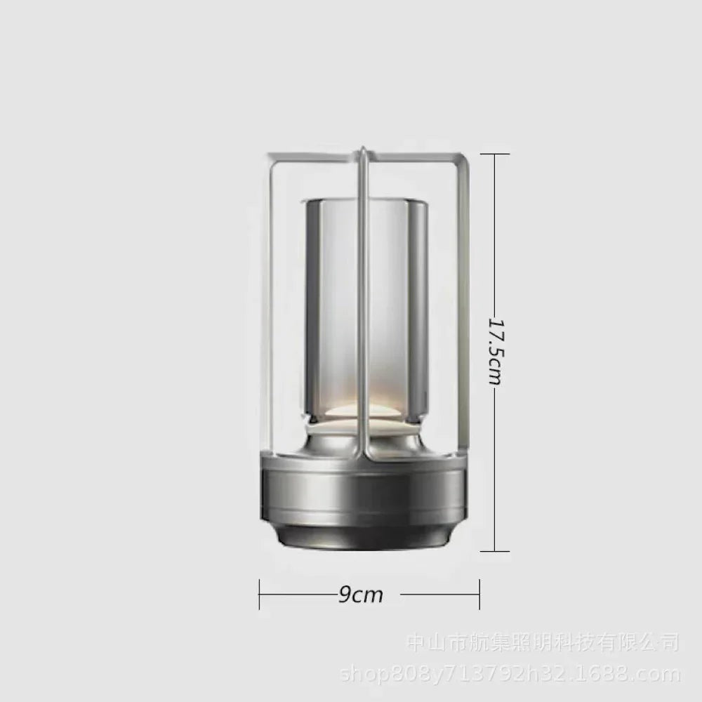 Cordless waterproof crystal table lamp - product photo 7