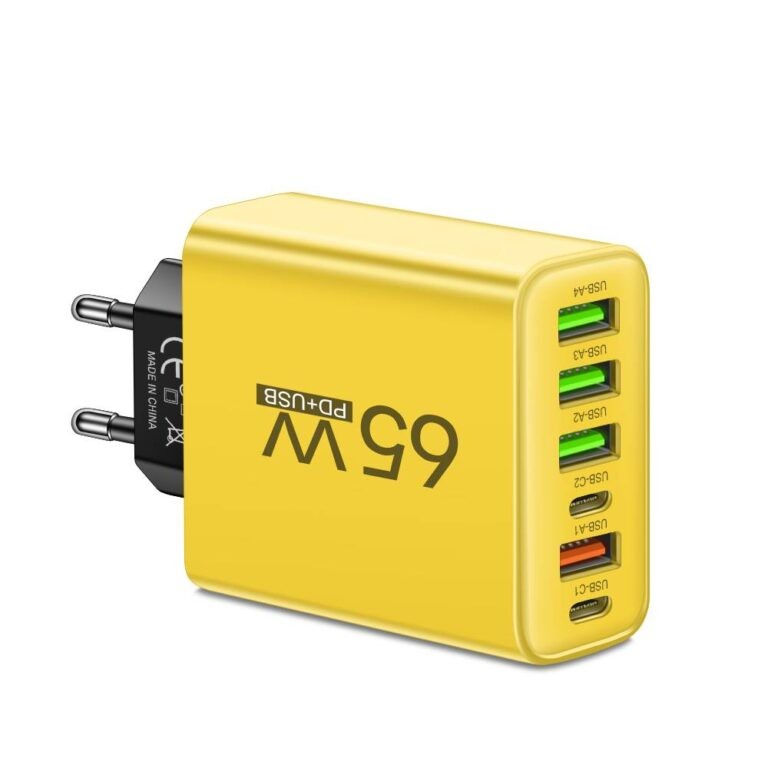 Six-port 65W USB charging station - product photo 8