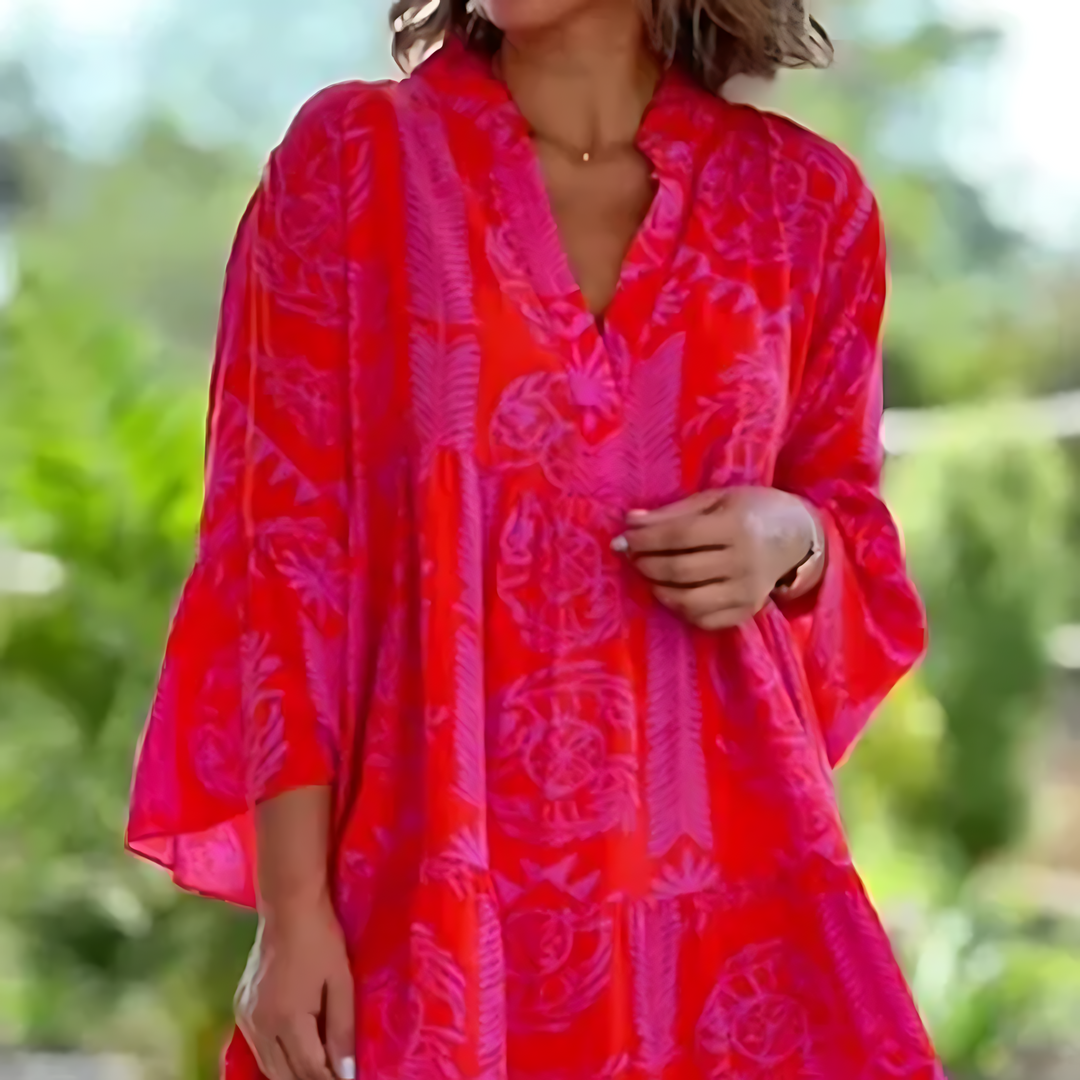Flora | Women's Tiered Floral Summer Dress