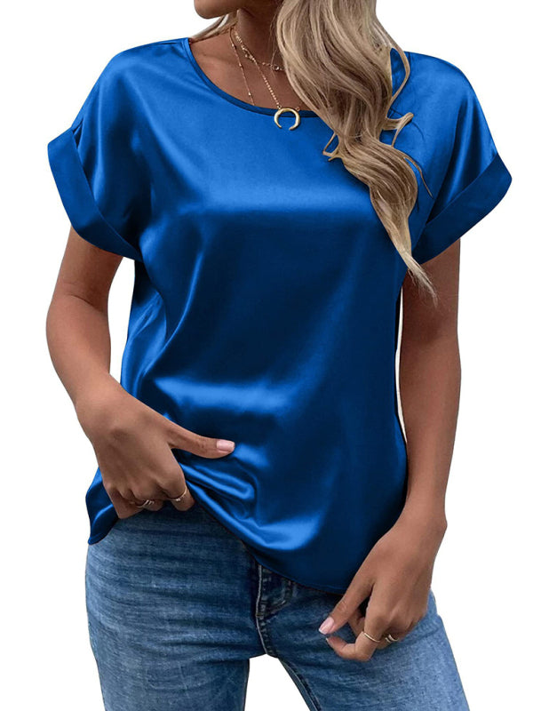 Elara | Women's Casual Round Neck Summer T-Shirt