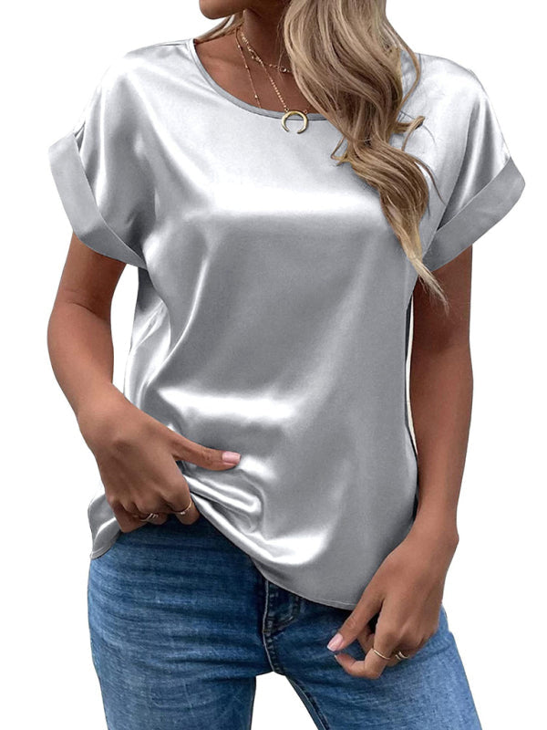 Elara | Women's Casual Round Neck Summer T-Shirt
