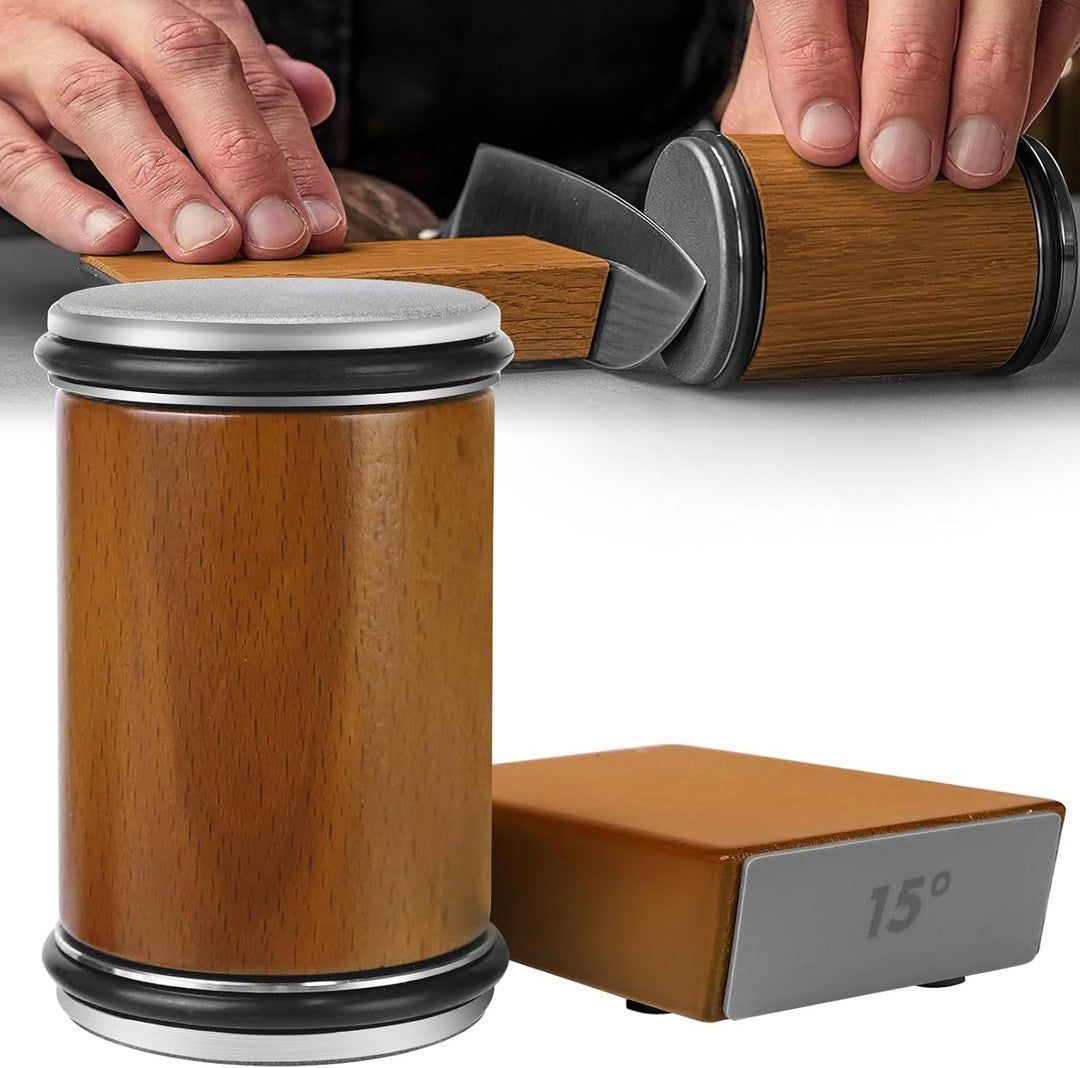 Rolling fixed-angle knife sharpener - product photo 1