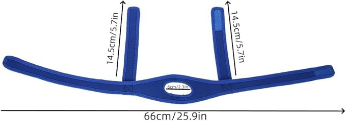 Adjustable neoprene chin strap - product photo 6